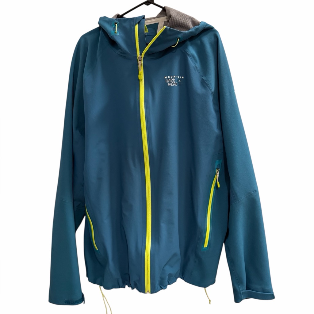 Mountain Hardwear Sitzmark Jacket Teal Blue Size Xxl